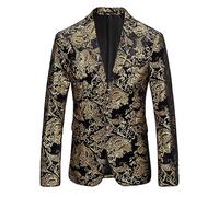 ofeirhz Blazer Giacche per Uomo UK - Moda Tuta Pure Cappotti Colore Stampaggio a Caldo Business Gentleman Risvolto Tuta Uomo Giacche Sportive Giacca Leggera Blazer Giacche Due Bottoni Giacca Casual