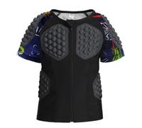 ofeirhz Little Boy, maglietta termica per bambini, comoda, anti impatto, per sport, abbigliamento protettivo per il petto, abbigliamento anti-impatto, abbigliamento da basket, calcio, portieri