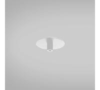 OFELIA B/I MINI - ROSONE SINGOLO TONDO AD INCASSO PIU ACCESSORI COLORE BIANCO