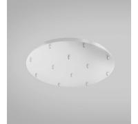 OFELIA B T/12 MINI - ROSONE TONDO 12 FORI PIU ACCESSORI COLORE BIANCO