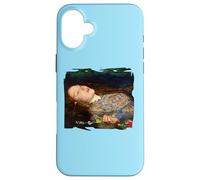 Ofelia di John Everett Millais Custodia per iPhone 16 Plus
