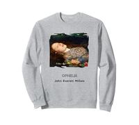 Ofelia di John Everett Millais Felpa