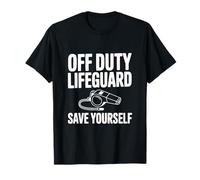 off Duty Bagnino Salva Te Stesso Maglietta