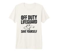 off Duty Bagnino Salva Te Stesso Maglietta Premium