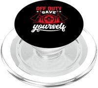 Off Duty Save Yourself PopSockets PopGrip per MagSafe