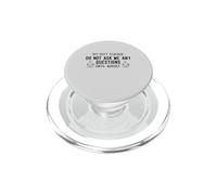 Off Duty Teacher Do Not Ask Me Any Questions Until August PopSockets PopGrip per MagSafe