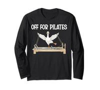 off for Pilates Funny Goose Reformer Pilates Machine Goose Goose Maglia a Manica
