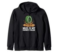 off-Road 4x4 ATV Mud Is My Favorite Color Felpa con Cappuccio