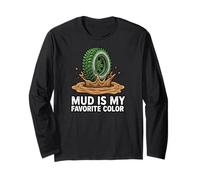 off-Road 4x4 ATV Mud Is My Favorite Color Maglia a Manica
