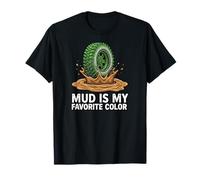 off-Road 4x4 ATV Mud Is My Favorite Color Maglietta