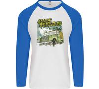 Off Road 4X4 Spento Roading Quattro Ruota Drive Uomo L/S Baseball T-Shirt