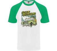 Off Road 4X4 Spento Roading Quattro Ruota Drive Uomo S/S Baseball T-Shirt