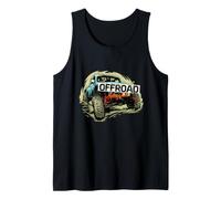off Road Adventure Monster Car Novelty Graphic Cool Designs Canotta