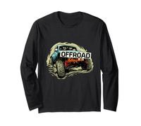 off Road Adventure Monster Car Novelty Graphic Cool Designs Maglia a Manica