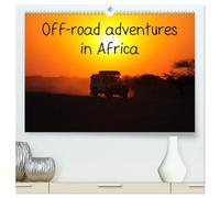 Off-road adventures in Africa (High Quality Premium Wall Calendar 2027 DIN A2 landscape),CALVENDO 12 Month Wall Calendar: Travelling in a Land Rover Defender