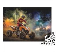 Off-Road ATV Racing Adventure Puzzle Impossibili 1000Pcs Decorazione Per La Casa. Rilassamento E Intelligence Per Adulti E Ragazzi Da 14 Anni 52x38cm/1000pcs