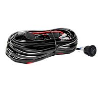 Off Road Light Wiring Harness - ABS & PVC, 78.7in Lead Wire Harness Durable Circuit Protection | Heavy-Duty Offroad LED Fog Spotlight Wiring Set per 9-16V Automotive, SUV, Truck, Lights