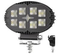 Off Road Lights - Automotive Led Flood Light, Pickup Led Light | 4000lm Oval Flood Spotlight, Waterproof Automotive Lights for Motorcycle, Tractor, Pickup, and Outdoor Driving, Vehicle Floods Lamp