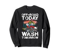 Off-Road Oggi Lavare Domani ATV Rider Felpa