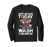 Off-Road Oggi Lavare Domani ATV Rider Maglia a Manica