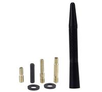 Off Road Vehicle Antenna - Universall Car Radio Upgrade | Compact Bullet Design for Enhanced AM/FM Reception and Noise Reduction | Weatherproof Replacement Accessory for Pickup Trucks, and