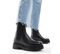 Off The Hook - Bank - Stivaletti stile western alti in pelle-Nero 41