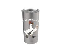 Off to Be The Cool Aunt Auntie Silly Goose Cool Aunts Funny Bicchiere termico in acciaio inox doppia parete