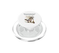 Off To Be Weird And Build Personaggio Divertente Raccoon Meme PopSockets PopGrip per MagSafe