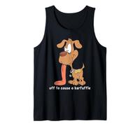 off To Cause A Kerfuffle Divertente Bassotto Canotta