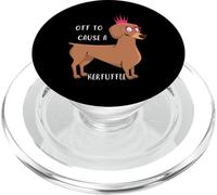 Off To Cause A Kerfuffle Divertente Bassotto PopSockets PopGrip per MagSafe
