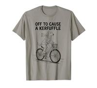 off to Cause A Kerfuffle Divertente Golden Retriever Retro Maglietta