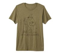 off To Cause A Kerfuffle Wizard Bigfoot Funny Sasquatch Maglietta Premium