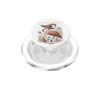 Off To Cause A Kerfuffle Wizarding Magic Funny Flamingo PopSockets PopGrip per MagSafe