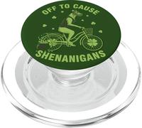 Off To Cause Shenanigans Great Dane - San Patrizio PopSockets PopGrip per MagSafe