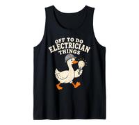 off To Do Elettricista Cose Divertente Oca Canotta