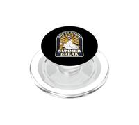 Off To Enjoy Summer Break Cute Goose Occhiali da sole Grafica PopSockets PopGrip per MagSafe