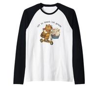 off To Teach 1st Grade Insegnante Capybara Classroom Divertente Maglia con Maniche Raglan