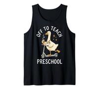 off To Teach Preschool Asilo Nido Educatore Canotta
