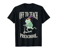 off To Teach Preschool Asilo Nido Educatore Maglietta
