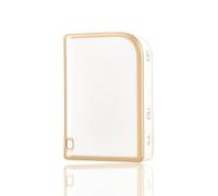 OFF WE GO Cover Chiave Guscio Chiavi Custodia Chiave per LYNK&CO 01 02 03 05 06 01 09 Coprichiave Macchina TPU Copri Chiavi Telecomando Auto Portachiavi, Oro Bianco