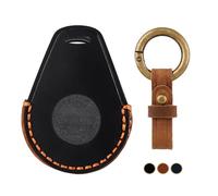 OFF WE GO Cover Chiave in Pelle Guscio Chiavi Custodia Chiave Macchina Copri Chiavi Telecomando Moto Portachiavi, Nero