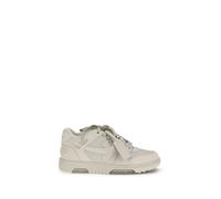 Off-White Beige Calf Leather Bos Taurus Low Top Sneakers - EU43.5/US10.5