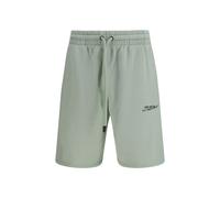 Off-White Bicolor Cotton Bermuda Shorts - L