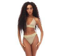 Off White Bikini Logo Nastro Marchiato Set Donna (GT5186)
