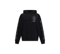Off-White Black Cotton Sweatshirt - L