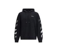 Off-White Black Cotton Sweatshirt - S