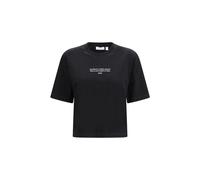 Off-White Black Cotton T-Shirt - L