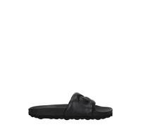 Off-White Black Leather Slippers - EU39/US6