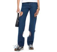 OFF-WHITE c/o VIRGIL ABLOH Jeans In Denim Donna W26 Con Taglio F25 RRP765 I