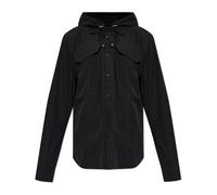 Off White - Camicia con Cappuccio Rimovibile - - Shirts - Uomo - Nero - XS